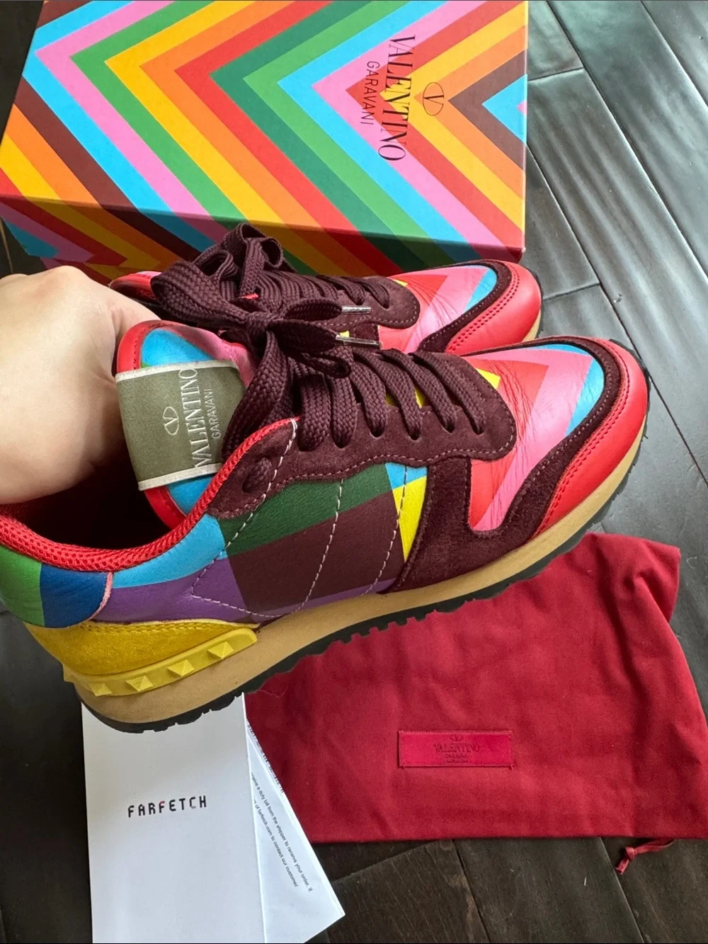 Valentino Garavani Rockrunner Multicolor Sneakers
Size EU 37 - Picture 3 of 12